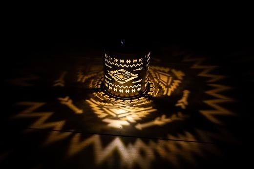 板金加工会社が製作する「Kumpel LEDランタンシェード ネイティブ柄」 141305_EC10