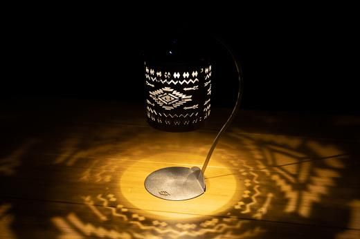 板金加工会社が製作する「Kumpel LEDランタンシェード ネイティブ柄」 141305_EC10