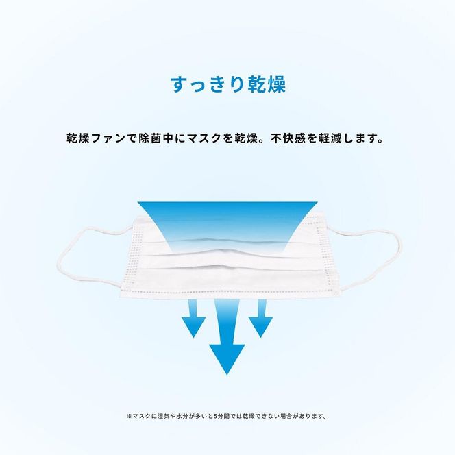 マスク除菌ケース「紫外君」シングル照射タイプ（片面除菌仕様） 141305_EF03