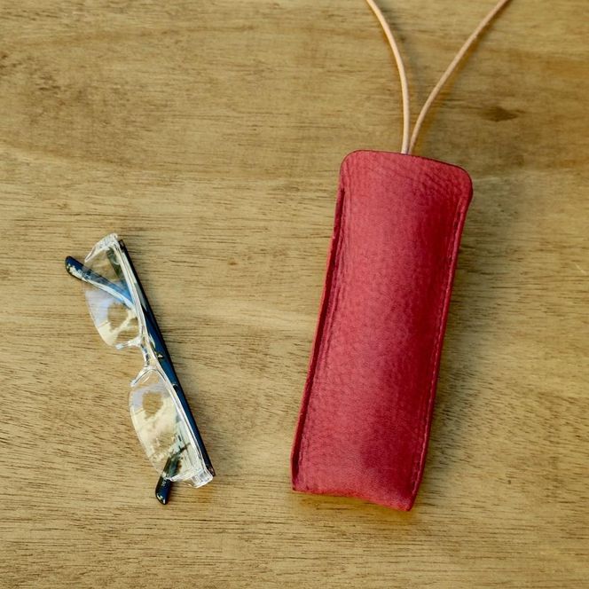 SKLO 首かけメガネケース(S)【Gray】 141305_EL03VC03