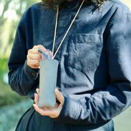 SKLO 首かけメガネケース(S)【Black】 141305_EL03VC04