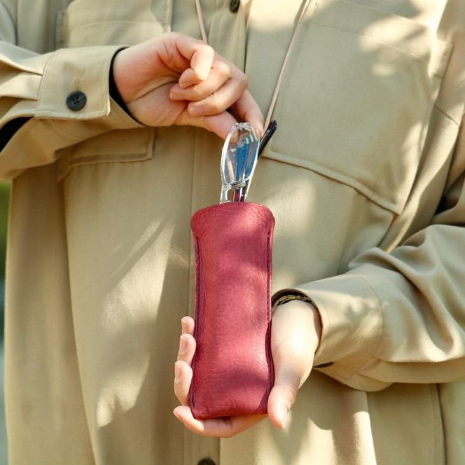 SKLO 首かけメガネケース(S)【Black】 141305_EL03VC04