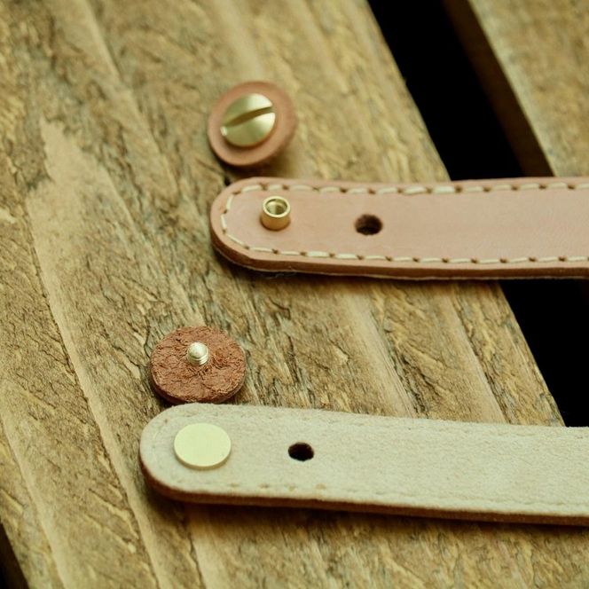 SKLO 首かけタッチペンホルダー+レザーマスクバンド　Shortタイプ【Black】 141305_EL11VC03