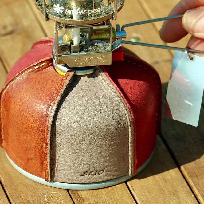 SKLO OD缶ドレスアップカバー 【Mサイズ】　Mix（Camel/Gray/Red) 141305_EL15VC04