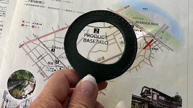 SKLO EZ-LOOK 持ち歩けるルーペ（スタンダードセット）【Red】 141305_EL19VC02