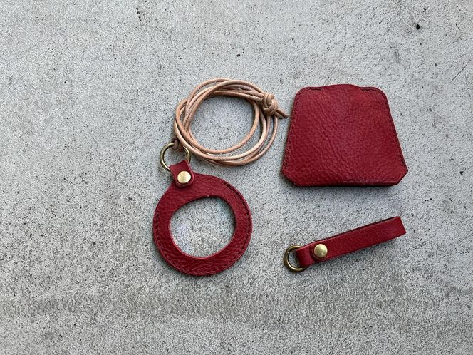 SKLO EZ-LOOK 持ち歩けるルーペ（スタンダードセット）【Red】 141305_EL19VC02