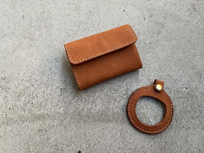 SKLO EZ-LOOK 持ち歩けるルーペ（コインケースセット）【Camel】 141305_EL20VC01