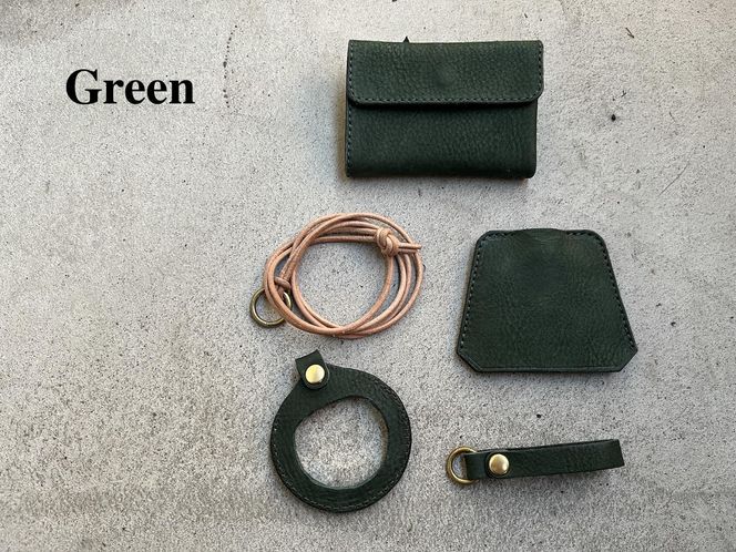 SKLO EZ-LOOK 持ち歩けるルーペ（コンプリートセット）【Green】 141305_EL21VC03