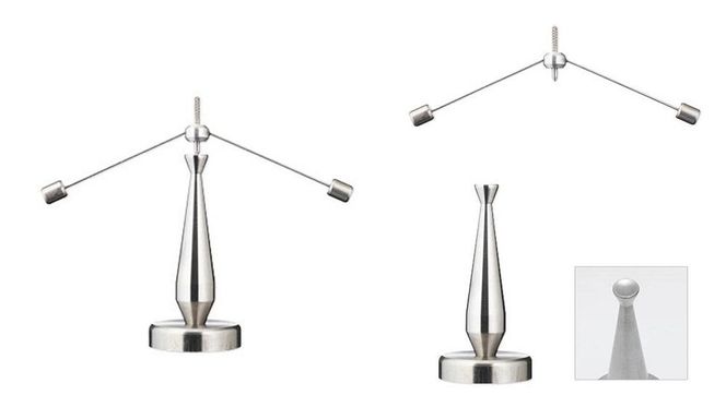 【かわさきマイスター考案】やじろべえゴマ（台先広いタイプ） 141305_EM01