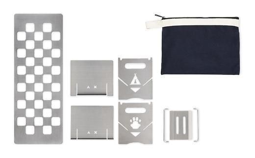 コンパクト　焚き火台　『グリルpad』 141305_ER04