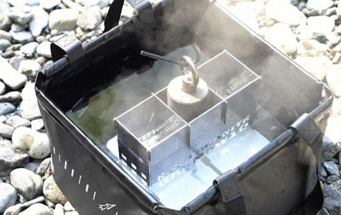 アウトドアの新定番！ E.C.O GRANITE ポータブル足湯装置　GR-New10 141305_FL01