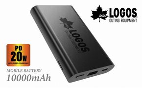 【多摩電子工業株式会社】LOGOSモバイルバッテリー 10000mAh PD20W対応 LG-LP124K【ブラック】 141305_GD007VC02