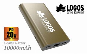 【多摩電子工業株式会社】LOGOSモバイルバッテリー 10000mAh PD20W対応 LG-LP124T【カーキ】 141305_GD007VC03