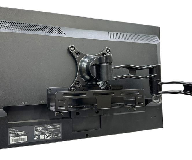 長尾製作所 モニターアーム・VESA対応HDD＆PC収納ホルダー 200 141305_GE08