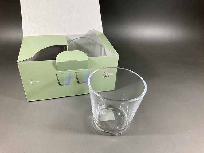 オリジナル名入れおしゃれガラスコップ　2個セット 141305_GH01