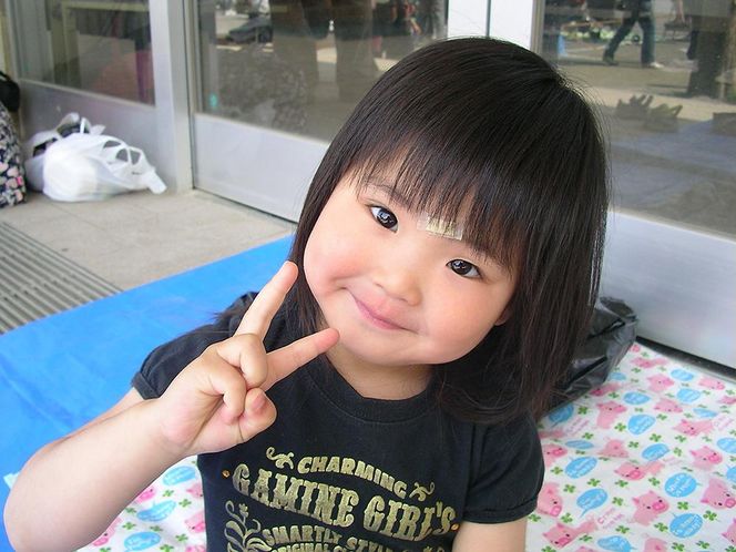 オリジナルスタンプ　お子さんスタンプ 2個セット(L・SS) 141305_GH03