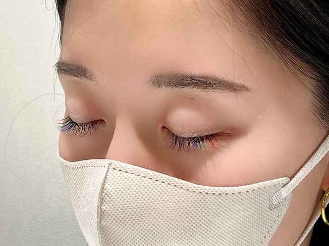 Mannyにおまかせ「川崎カラー　まつ毛エクステンション-レグア」専用エクステ施術1回分チケット※女性専用※ 141305_HF01