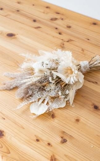 ドライフラワーブーケ ベージュ 141305_HJ01VC01