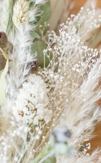 ドライフラワーブーケ グリーン 141305_HJ01VC03