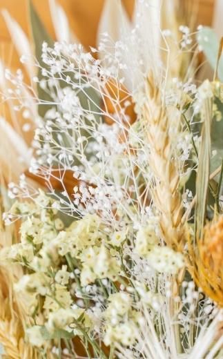 ドライフラワーブーケ イエロー 141305_HJ01VC04