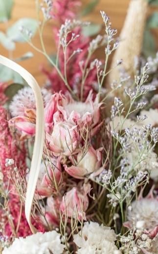 ドライフラワーブーケ ピンク 141305_HJ01VC05