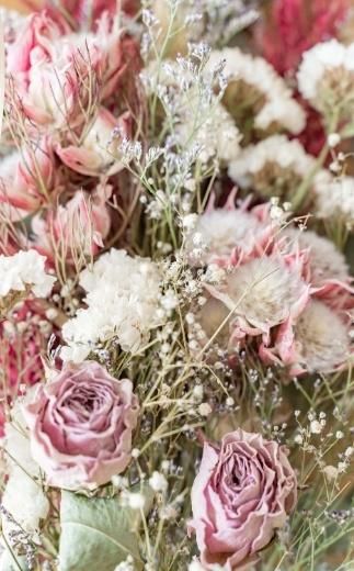 ドライフラワーブーケ ピンク 141305_HJ01VC05