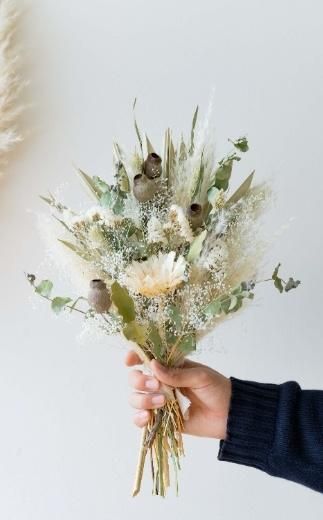 【スワッグ】ドライフラワーブーケ グリーン 141305_HJ02VC02