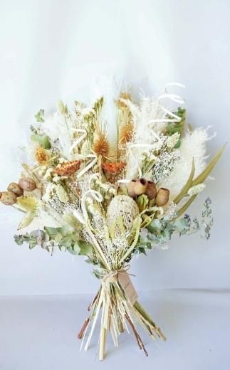 【花瓶アレンジ】ドライフラワーブーケ グリーン Large 141305_HJ03VC01