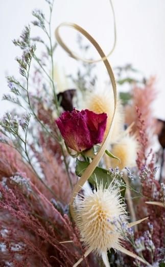 【花瓶アレンジ】ドライフラワーブーケ ピンク Large 141305_HJ03VC02