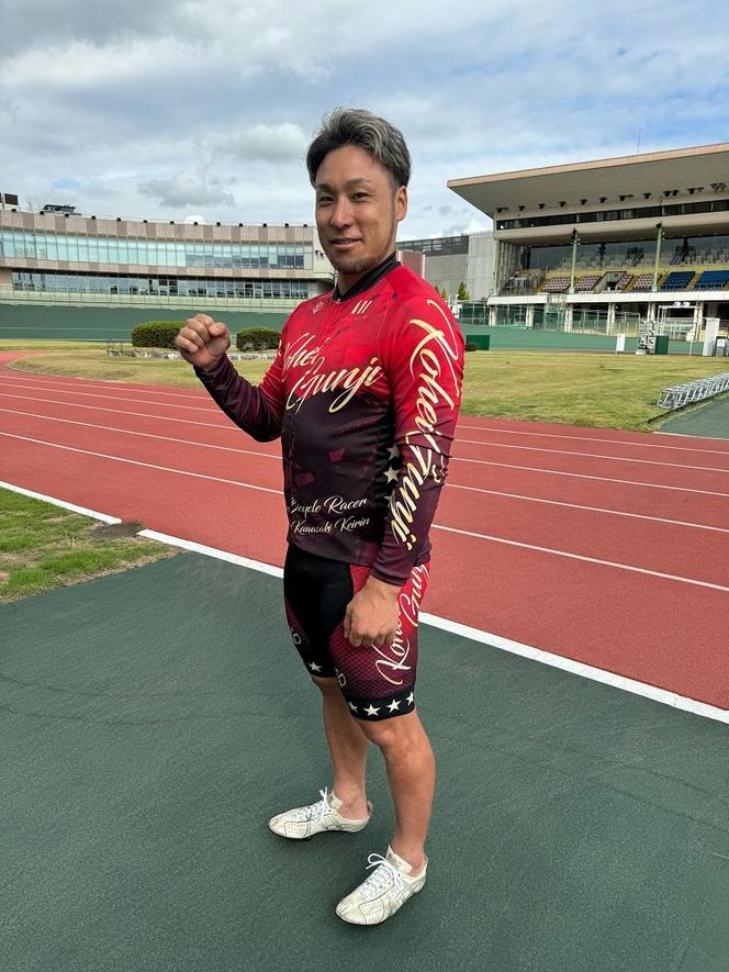 郡司浩平選手オリジナルサイクルジャージ（上下セット）Sサイズ 141305_HL01VC01