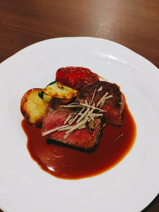 農園レストラン　ラ・プース　ディナーおまかせコース4品　お食事券　2名様分 141305_HR001