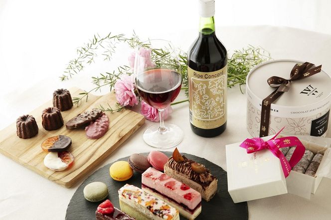 林農園 酸化防止剤無添加 五一わいん 完熟コンコード 赤甘口 720ml & 完熟ナイヤガラ 白甘口 720ml 2本セット 発売元 株式会社片山 141305_JN09