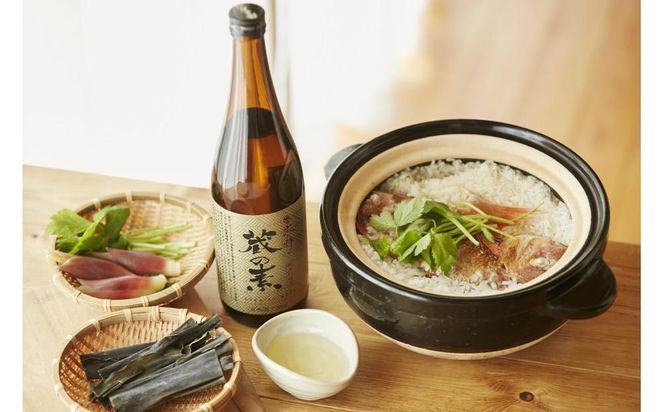 魯山人に捧ぐ 純米料理酒 蔵の素 720ml x 6本 純米酒 大和川酒造店 発売元 株式会社片山 141305_JN20