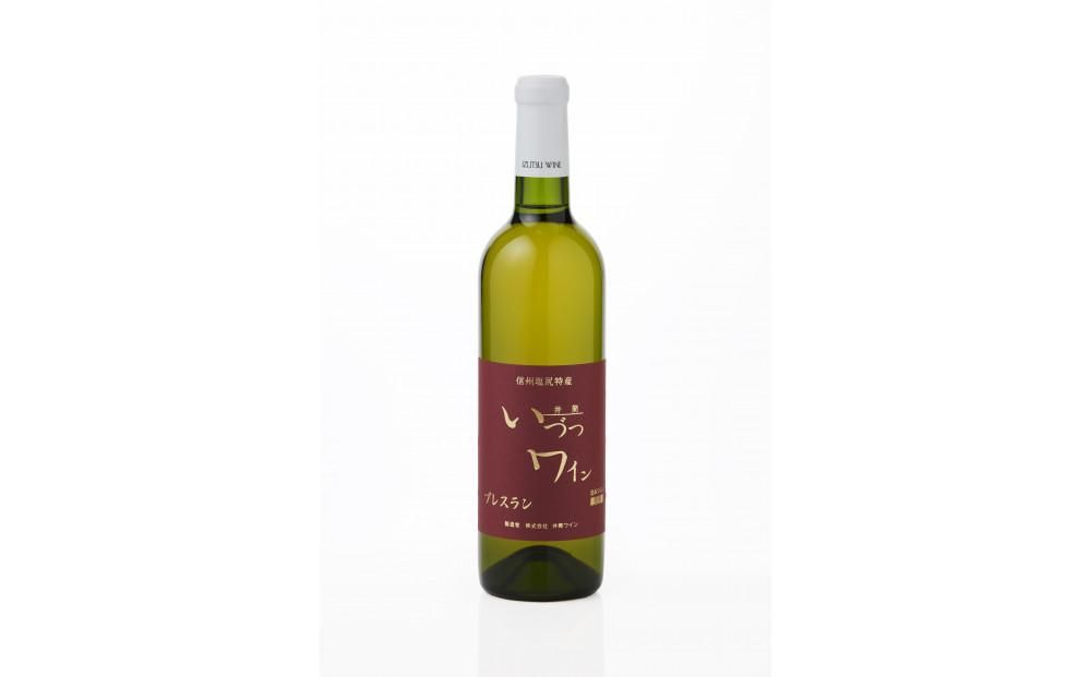 井筒ワイン 酸化防止剤無添加 井筒プレスラン 白 やや甘口 720ml × 2本セット 発売元 株式会社片山 141305_JN27