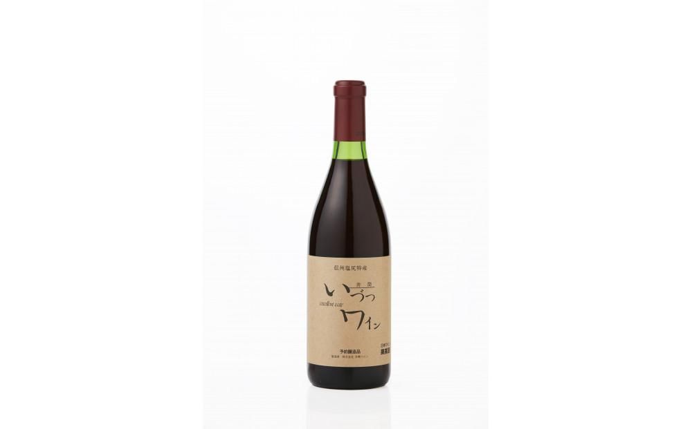 井筒ワイン 酸化防止剤無添加 井筒コンコード 赤甘口 720ml × 2本 発売元 株式会社片山 141305_JN28
