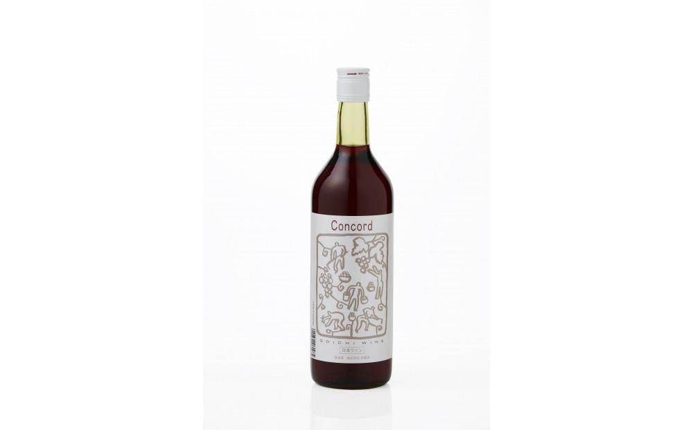 林農園 五一わいん 酸化防止剤無添加 コンコード 赤 やや甘口 720ml 2本 発売元 株式会社片山 141305_JN35