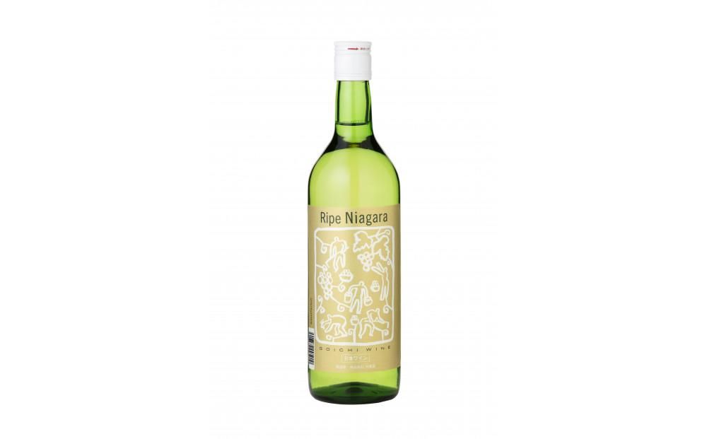 林農園 五一わいん 酸化防止剤無添加 完熟ナイヤガラ 白 甘口 720ml × 2本 発売元 株式会社片山 141305_JN38