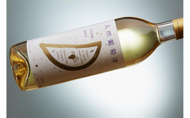 天然ワイン醸造 酸化防止剤無添加 天然葡萄酒 白 甘口 デラウェア 720ml × 2本 発売元 株式会社片山 141305_JN47