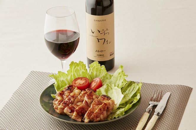 井筒ワイン 酸化防止剤無添加 井筒 メルロー 赤辛口 720ml × 2本 発売元 株式会社片山 141305_JN54