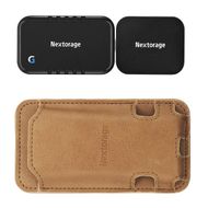 映像出力やデータ転送と同時に給電可能なマルチアダプターとポータブルSSD、専用MagsafeケースセットNX-PDPA1｜PDPアダプター®NX-P2SEG 2TB｜ポータブルSSDNX-PDPA1MC｜MagsafePUレザーケース 141305_KE27