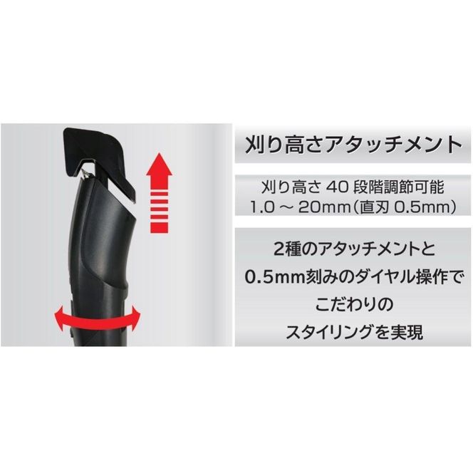 川崎市に本社工場を構える　理美容家電メーカー　ロゼンスターJPN　充電交流式グルーミングトリマー GTR-763 141305_KT05