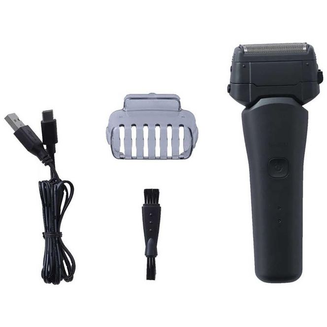 ヤマゼン USB充電式電気シェーバー LASIKU グリーン［3枚刃 /AC100V-240V］ ESY-K03-G 【 電気シェーバー シェーバー 髭剃り メンズ USB充電 水洗い対応 防水 IPX6 きわ剃り 往復式 美容家電 人気 おすすめ 】 141305_KU37