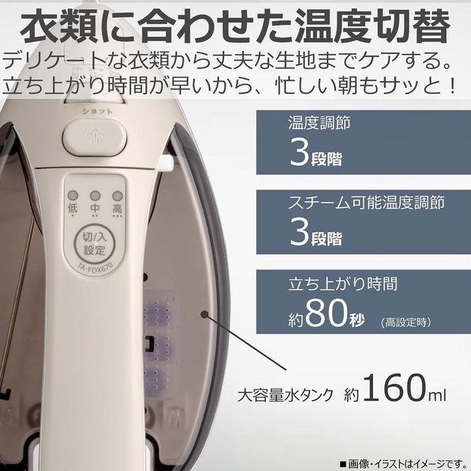 東芝 アイロン コードレス パワフルスチーム TA-FDX670(N) 141305_KV12