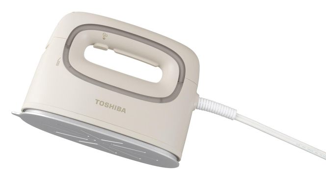 東芝 衣類スチーマー コード付 パワフル連続スチーム TAS-V70(N) 141305_KV16