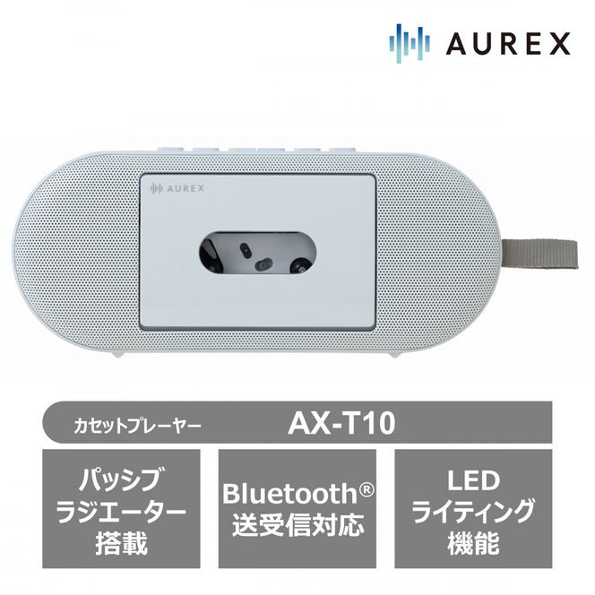 �y�_�ސ쌧���s�zAUREX �J�Z�b�g�v���C���[ USB Type�[C�Ή� AX-T10 141305_KV23