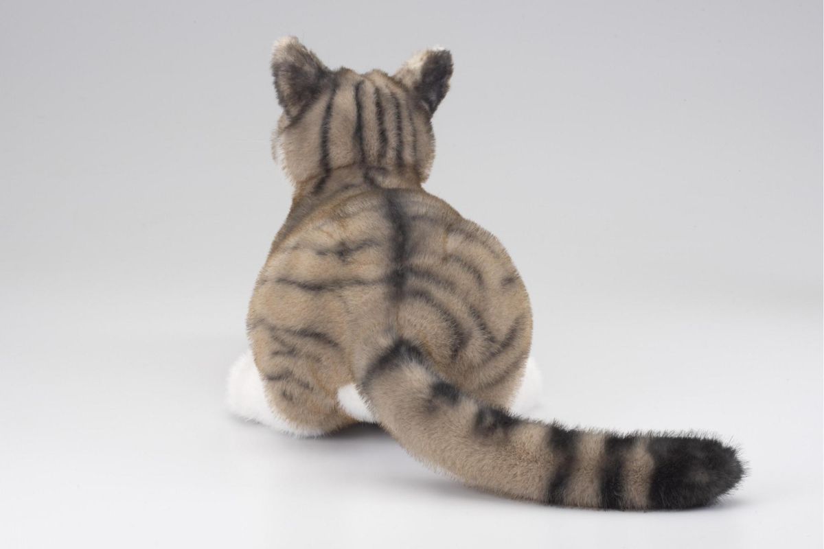 川崎市のロボットメーカーが作る、シニア向けペットの代理ロボット!なでなでねこちゃんEXシリーズ(キジトラ) 141305_KX01VC04