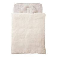 【グレー】ちゃいなび　ange smile　 ベビー布団７点セット 70×120cm 141305_LA04VC02