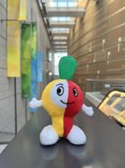 かわさきミュートン　ボールチェーン付きぬいぐるみ 141305_LG01