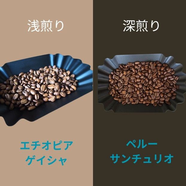スペシャルティコーヒー豆200g2種セット「深浅の旋律」 141305_LT01