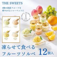 【期間限定7月31日まで】ザ・スウィーツ　凍らせて食べるフルーツソルベ（１２個） 272183_SHDYAB081